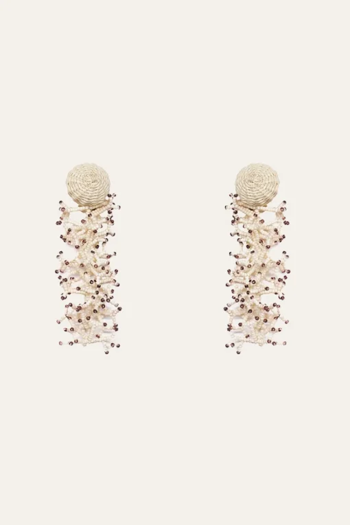 Aclla Del Sol Earrings In Ecru