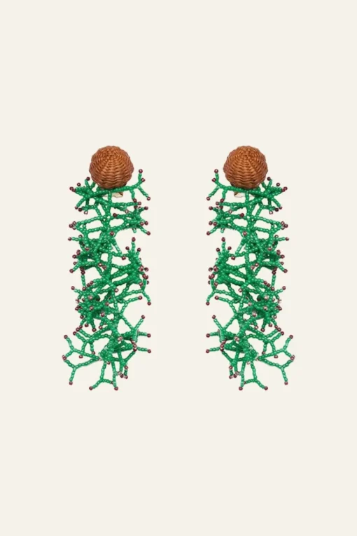 Aclla Del Sol Earrings In Limemint