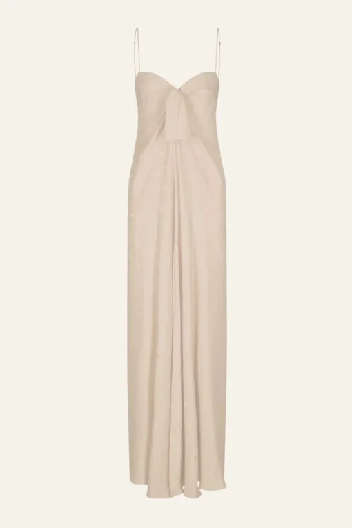 Amber Twilight Dress In Ecru