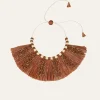 Cine Afrique Necklace In Brown