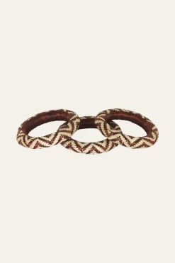Cosmic Serpent Bangles In Cacao