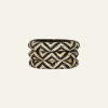 Cosmic Serpent Bangles In Black