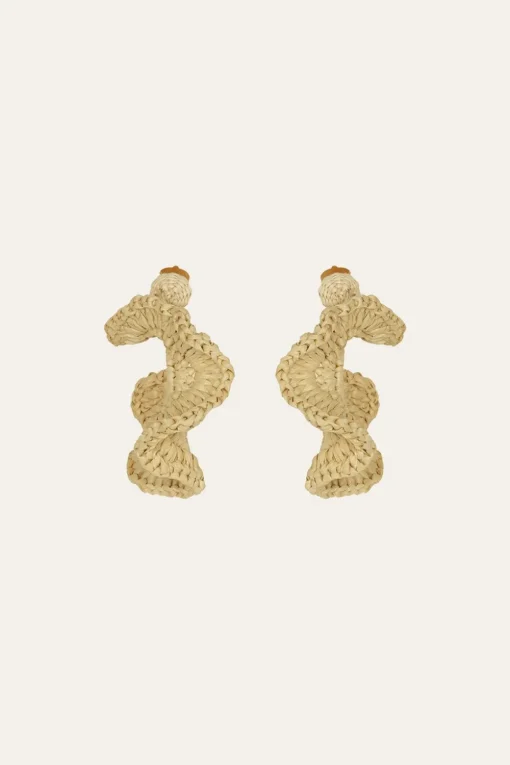 Dance Elements Hoops In Ecru