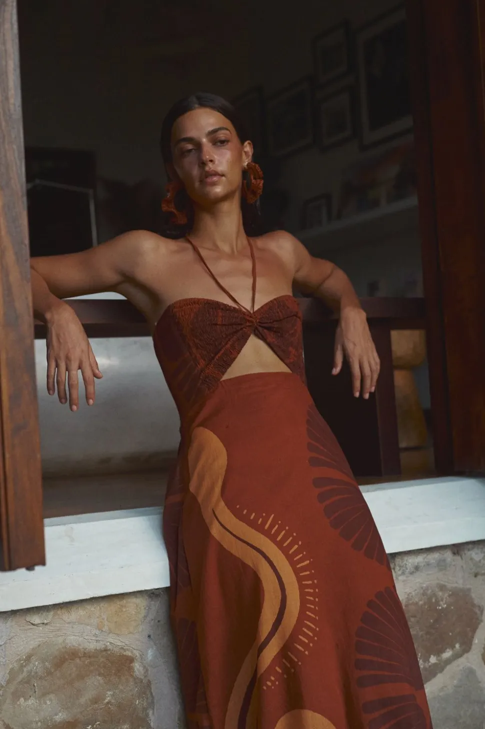 Dance Elements Hoops In Terracota