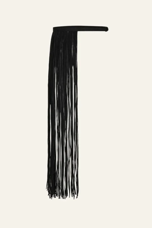 Dancing Earthward Belt In Black