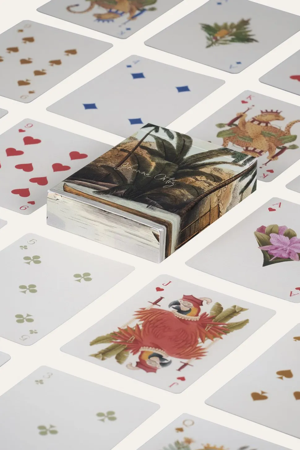 El Naipe Single Poker Deck In Tobacco
