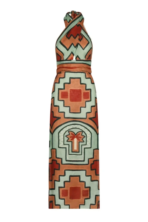 Energetic Patterns Dress