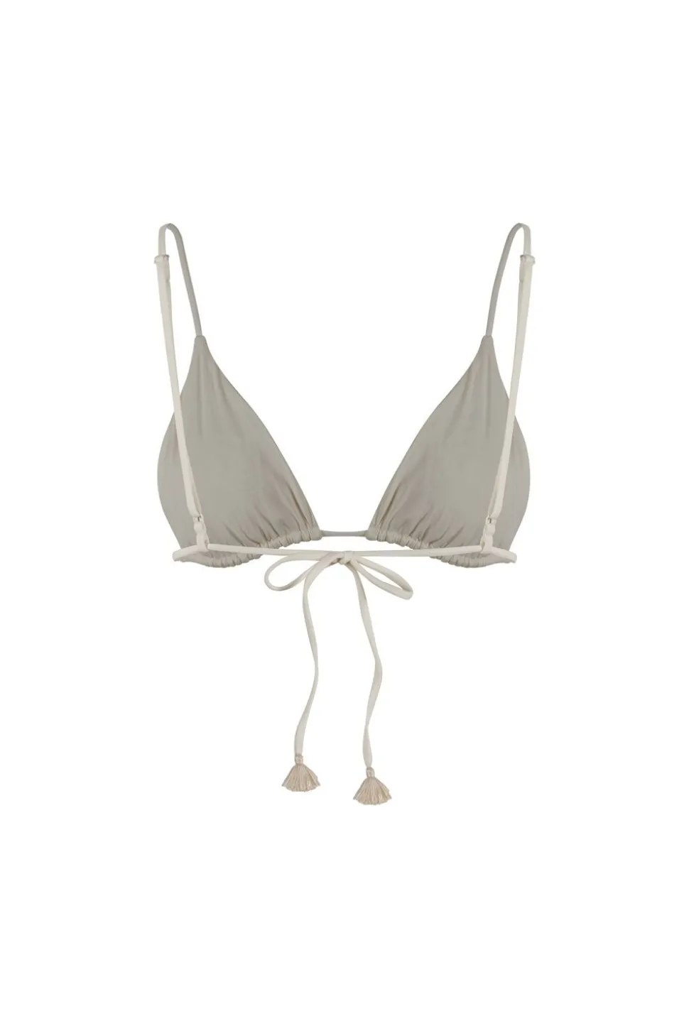 Enjipai Bikini Top In Ecru
