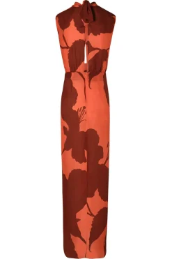 Inspiring Vistas Dress In Red