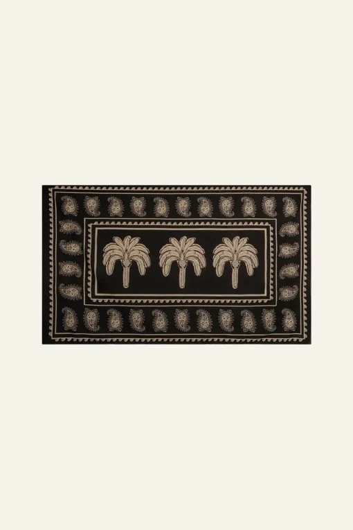 Kilimanjaro Pareo In Black