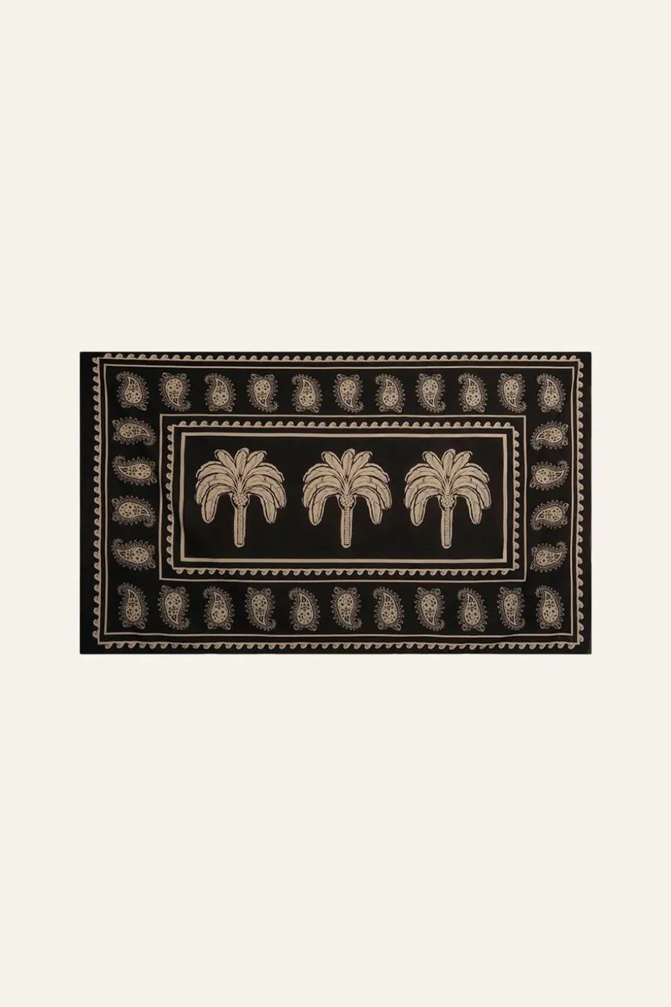 Kilimanjaro Pareo In Black