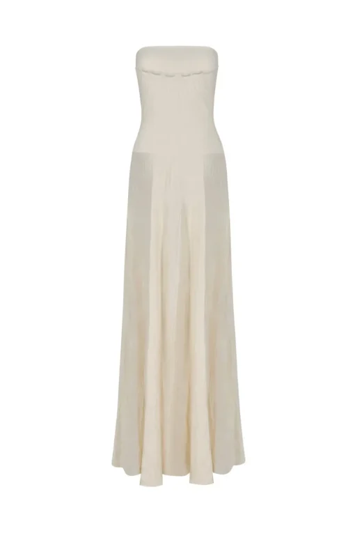 Light And Sound Skirt In Ecru