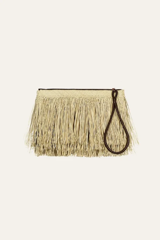Llanero Wristlet In Ecru