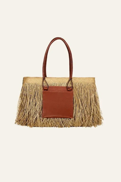 Palm'S Embrace Bag In Brown