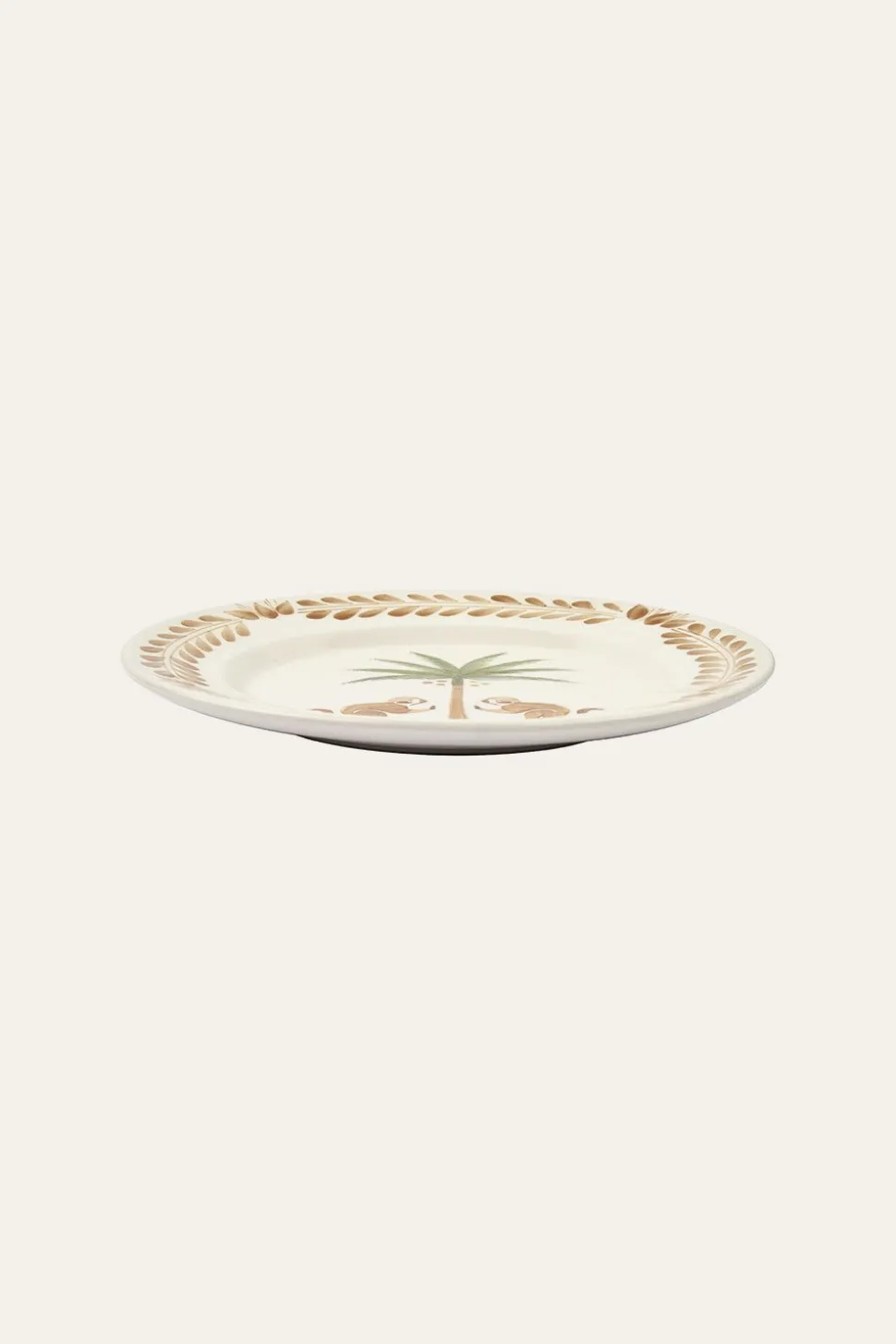 Saimiri Dessert Plate In Mustard Set Of 2