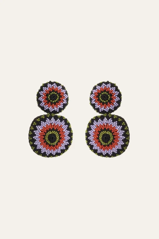 Savage Ornaments Earrings In Lila