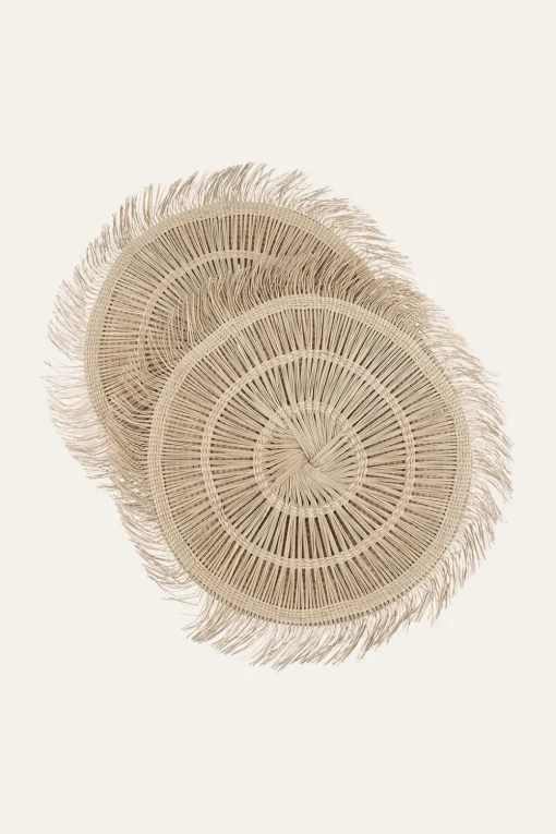 Sol Naciente Placemat In Ecru Set Of 4