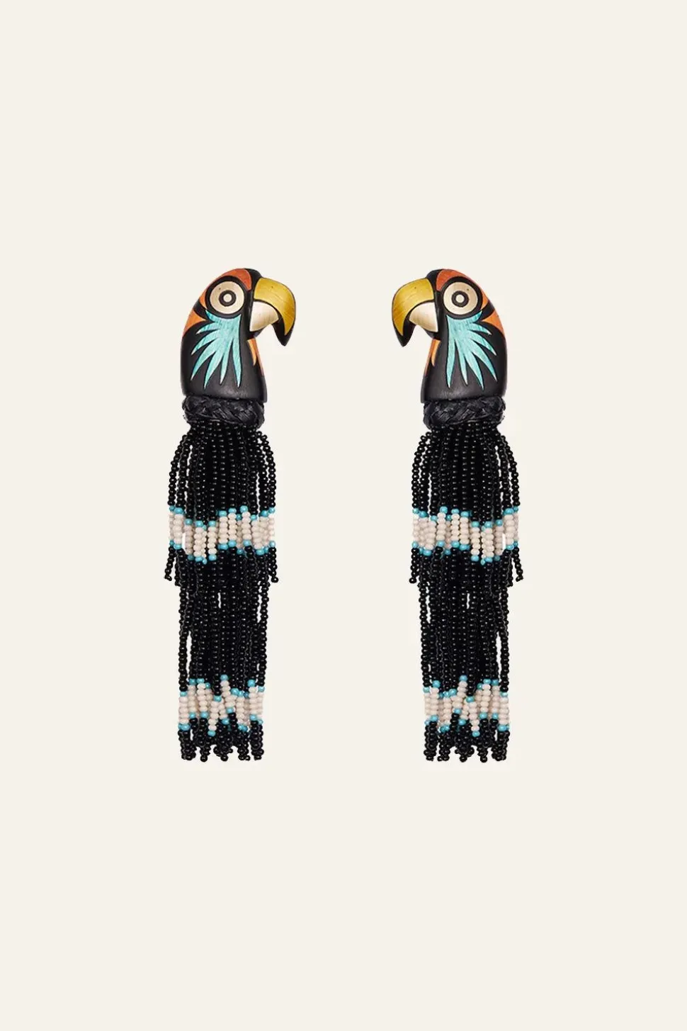 Sortilegio Earrings In Black