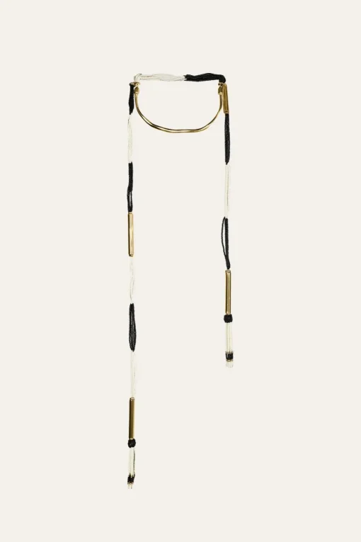 Stampede Necklace In Black