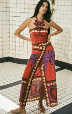 Sun Downer Sandals In Nude