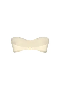 Tangarana Bikini Top In Ecru