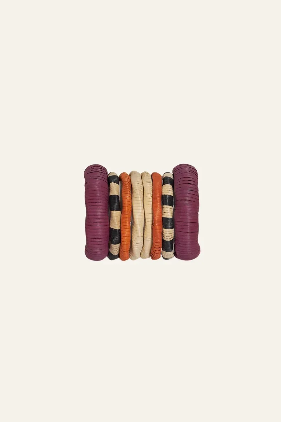 The Elongo Bangles Set In Violet